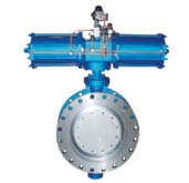 氣動(dòng)法蘭蝶閥