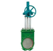 傘齒輪傳動漿液閥